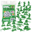 Boneco de brinquedo BMC Plastic Army Women 36 peças verde para mais de 5 anos