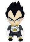 Boneco de brinquedo Great Eastern Vegeta sentado de pelúcia 18 cm