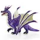 Boneco de brinquedo RECUR Thunder Dragon 19 cm roxo colecionável
