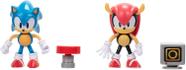 Boneco de brinquedo Sonic The Hedgehog 4 Classic Sonic & Mighty, pacote com 2