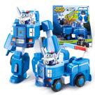 Boneco de brinquedo Super Wings Paul, robô de 18 cm e miniboneco de 5 cm