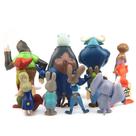 Boneco de brinquedo Zootopia Nick Wilde Judy Hopps 12 unidades