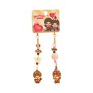 Boneco De Macaco Monchhichi Fofo, Mini Figuras De Ação, Charme Para Telefone, Chaveiro, Pingente