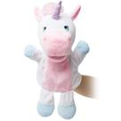 Boneco de mão HollyHome Unicorn Plush Magical Friends 35 cm rosa