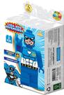 Boneco de montar capitão américa blocos mini figura - GGB BRINQUEDOS