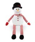 Boneco de neve c/ chapéu pelúcia Boneco de neve c/ chapéu pelúcia