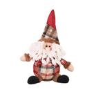 Boneco de Neve e Papai Noel de Natal - Decoração para Árvore de Natal e Ano Novo