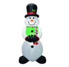 Boneco de neve inflável ao ar livre Ace Trding Four Seasons 244 cm