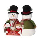 Boneco De Neve Natalino Em Pelúcia 30 cm