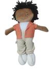 Boneco de pano leo negro da zip toys lavável antialérgico