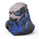 Boneco de pato de borracha de vinil colecionável TUBBZ Garrus 9cm
