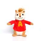 Boneco de pelúcia Alvins and Chipmunks Anime 20cm
