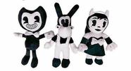 Boneco de pelúcia Bendy And The Ink Machine para crianças de 25 a 28 cm