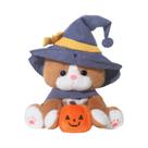 Boneco De Pelúcia De Gato Abóbora Mago De Halloween, Bichinho De Pelúcia Fofo De Desenho Animado, Boneco De Pelúcia De Gato Abóbora Mago De Halloween, Bichinho De Pelúcia Fofo De Desenho Animado,