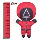 Boneco De Pelucia Squid Game Round 6 Vermelho 26Cm