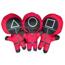Boneco De Pelucia Squid Game Round 6 Vermelho 26Cm Boneco De Pelucia Squid Game Round 6 Vermelho 26Cm