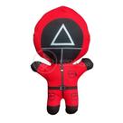 Boneco De Pelucia Squid Game Round 6 Vermelho 26Cm