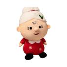 Boneco De Pelúcia Super Macio Do Papai Noel 23/40cm, Presente De Natal Fofo Para Meninas
