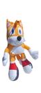 Boneco de Pelúcia Tails 50cm turma do sonic Médio Amarelo