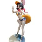 Boneco de PVC Izuna Kudou Beachwear Summer Anime 24 cm colecionável