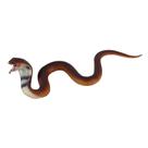 Boneco de serpente de borracha de brinquedo de cobras falsas realistas para adereços de brincadeira de Halloween, pássaros e esquilos assustadores de cobra falsos, estatuetas de jibóia