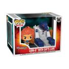 Boneco de vinil colecionável Funko Pop Town Thundercats Lion-O com Cat's Lair