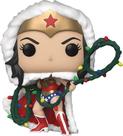 Boneco de vinil Funko Pop! DC Heroes DC Holiday Mulher Maravilha