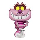 Boneco de vinil Funko POP! Gato Disney Cheshire que brilha no escuro