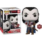 Boneco de vinil Funko POP! Jogos D&D 782 Strand com dados E20