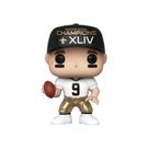 Boneco de vinil Funko Pop NFL Saints Drew Brees Super Bowl XLV