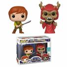 Boneco de vinil Funko Pop! Pacote com 2 unidades Disney Black Cauldron Taran e Horned King