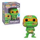 Boneco de vinil Funko Pop! Série de arte TMNT 2 Michelangelo 54