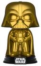 Boneco de vinil POP! Exclusivo de Darth Vader Gold 157 de Star Wars