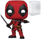 Boneco de vinil POP Marvel Deadpool & Wolverine Movie 9,5 cm