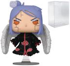 Boneco de vinil POP Naruto Shippuden Konan Funko com protetor