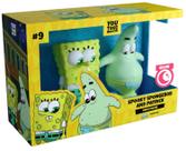 Boneco de vinil Youtooz Spooky Spongebob & Patrick, pacote com 2 cm