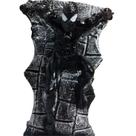 Boneco Decorativo Homem-Aranha Preto na Parede Estátua Estilo Figure com Acabamento Realista
