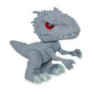 Boneco Dinossauro Indominus Rex Jurassic World Cinza Pupee Articulado Realista Aventuras Crianças