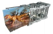 Boneco Dinossauro Na Jaula Brinquedo Infantil Colecionável