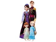 Boneco Disney Frozen Família Real de Arendelle - 4 Unidades Mattel