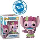Boneco Disney Lilo & Stitch Angel Luau Pop Funko 1568 - 889698862745