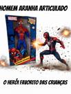 Boneco do Homem-Aranha 22cm Brinquedo Infantil e Colecionável Marvel!
