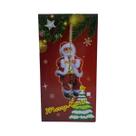 Boneco Do Papai Noel Escalando Corda De Contas, Decorações De Natal, Enfeites, Suprimentos Para