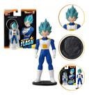 Boneco Dragon Ball Flash Vegeta Super Saiyajin Azul