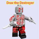 Boneco Drax Guardiões da Galaxa em Bloco
