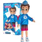 Boneco Dudu 26cm Dudu e Carol Youtuber