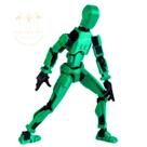 Boneco Dummy 13 Multi Articulado Divertido Varias Posições Boneco Dummy 13 Multi Articulado Divertido Varias Posições Verde Escuro C/ Preto