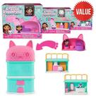 Boneco E Personagem A Casa Da Gabby Mini Playset Boneco E Personagem A Casa Da Gabby Mini Playset