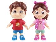 Boneco e Personagem Maria Clara e JP 13CM PAR de Irmãos Fofinhos Boneco e Personagem Maria Clara e JP 13CM PAR de Irmãos Fofinhos