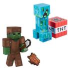 Boneco e Personagem Minecraft Diamond Level 13,9(S